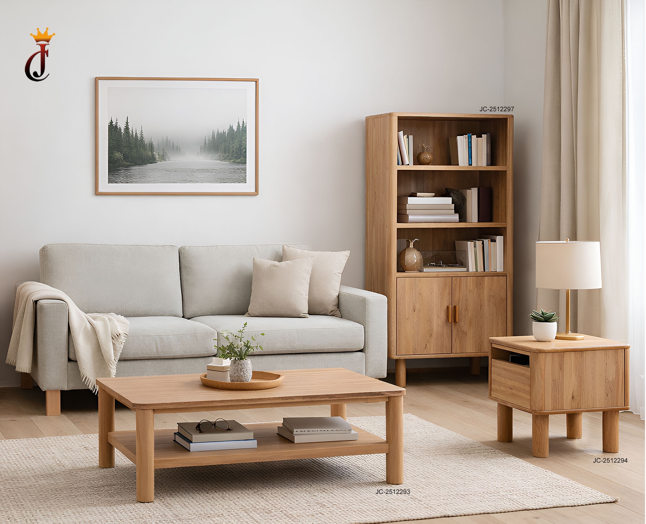 Styled room set